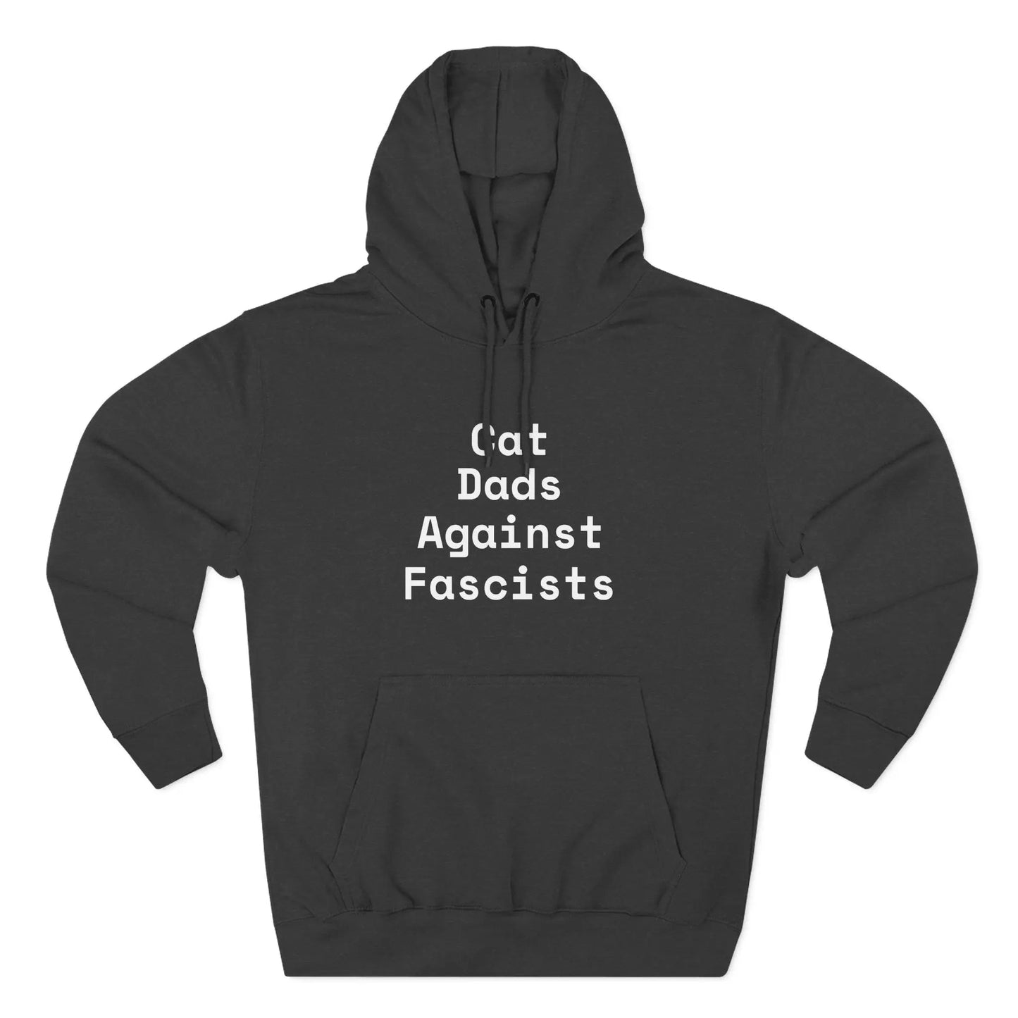 Cat Dads Against Fascists Hoodie - FloofChonk