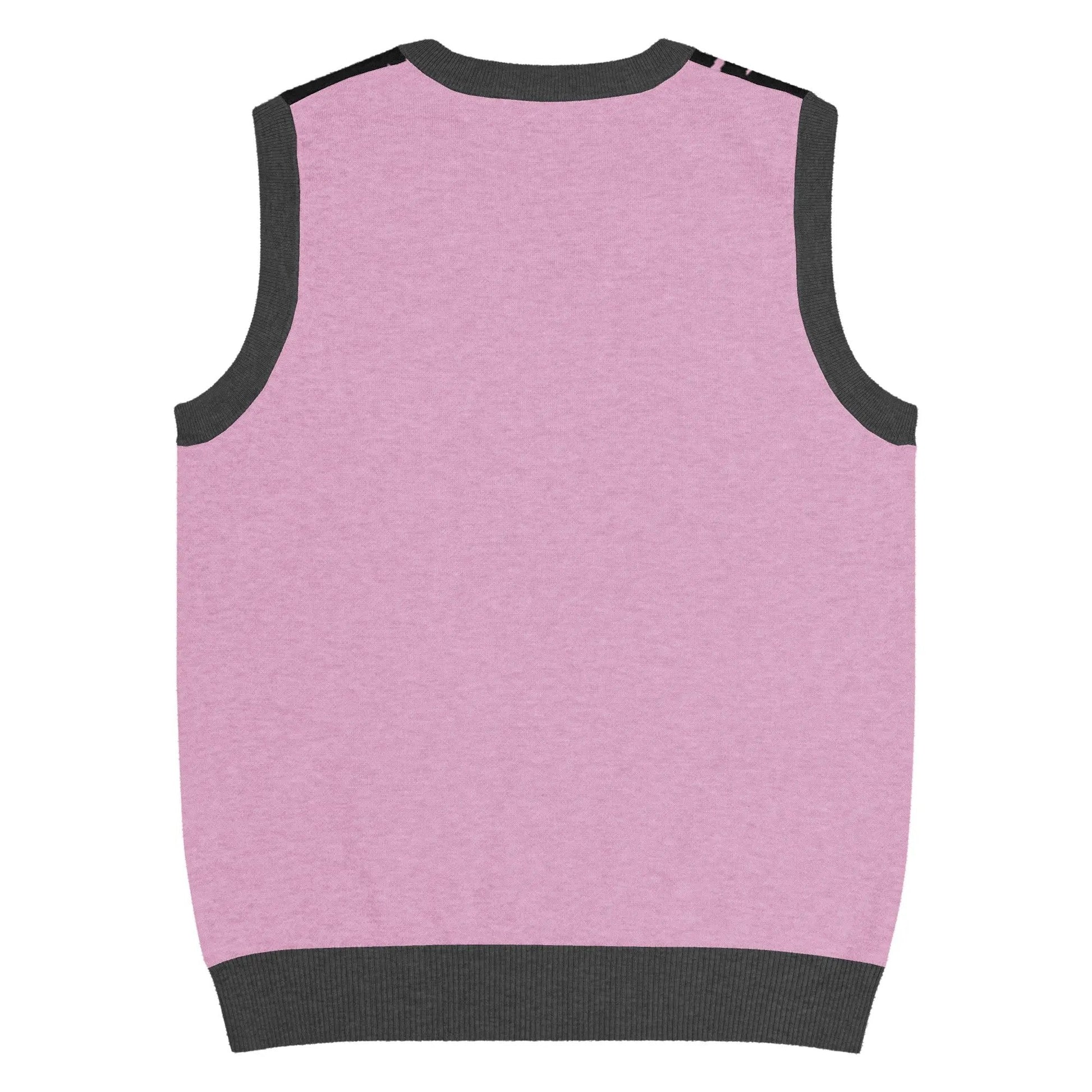 Cat Knit V - neck Vest - FloofChonk