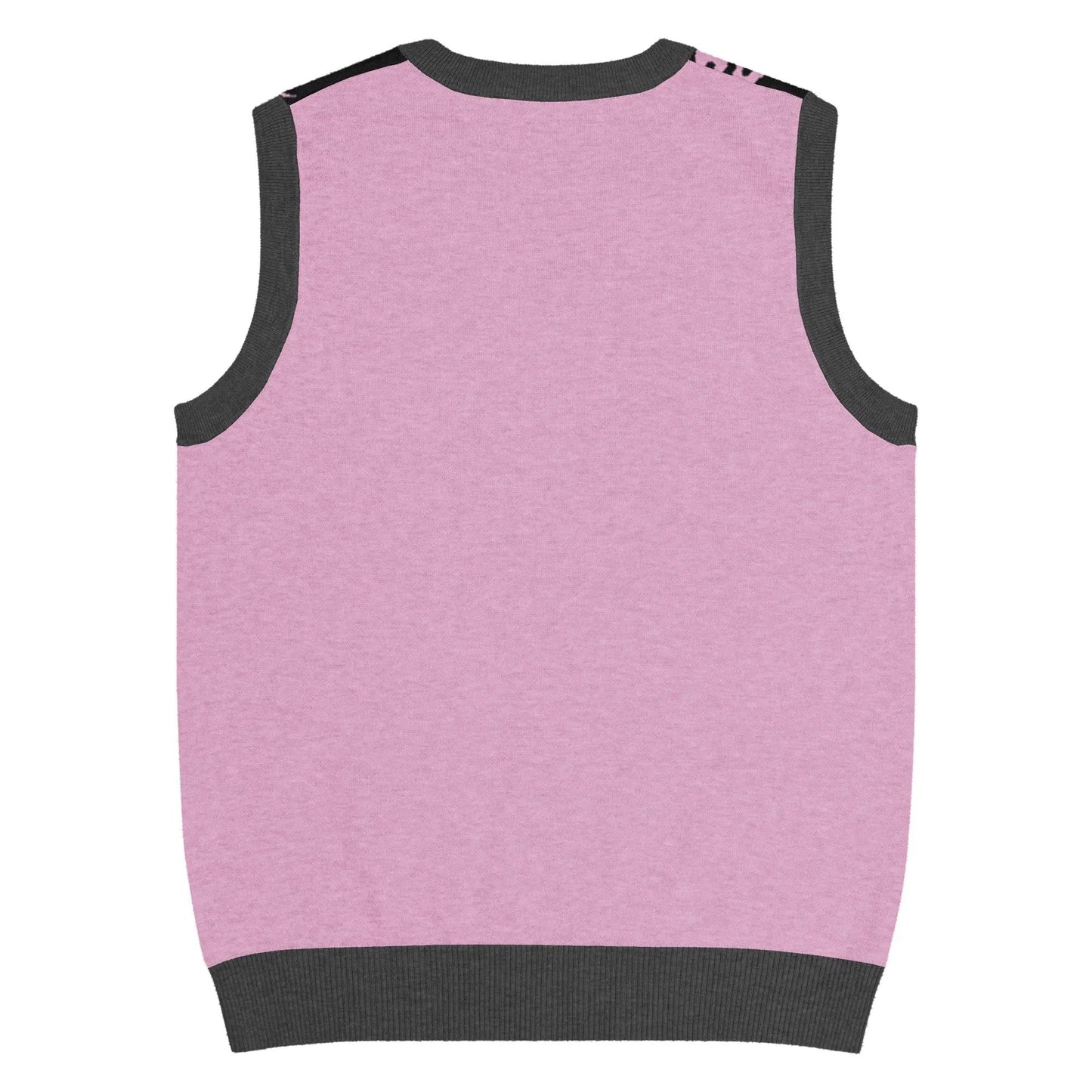 Cat Knit V - neck Vest - FloofChonk