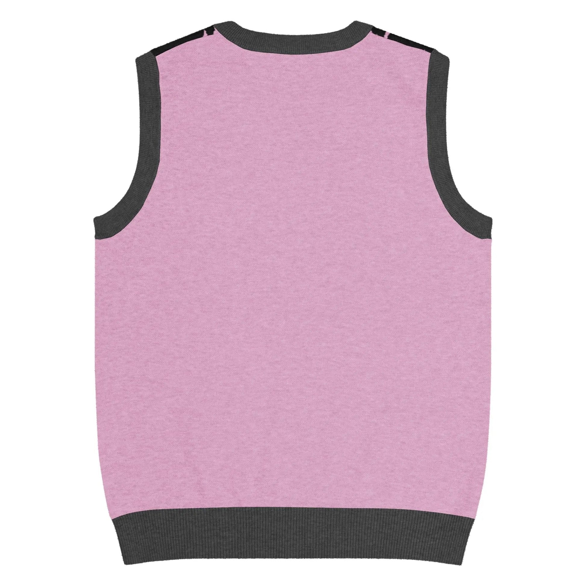 Cat Knit V - neck Vest - FloofChonk