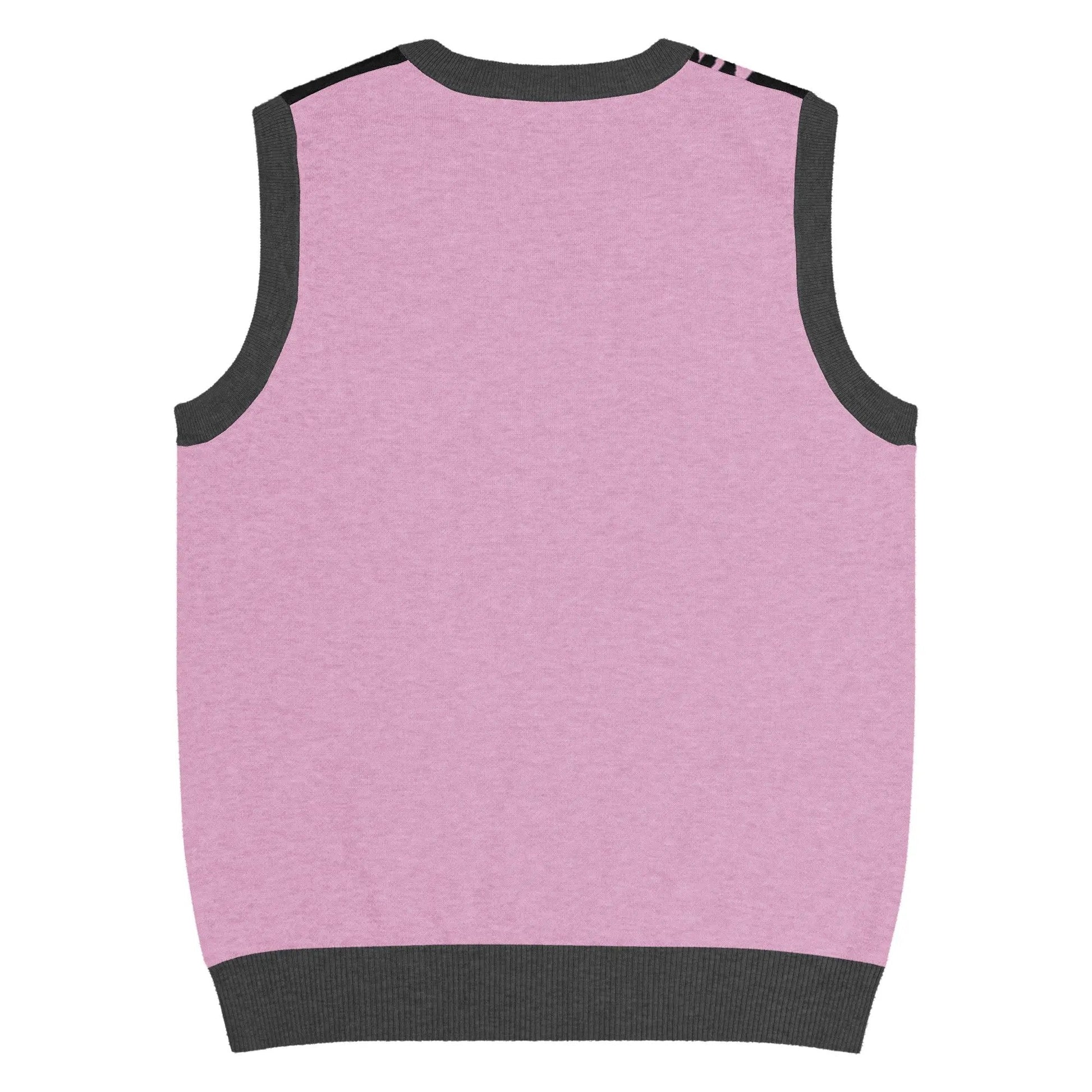 Cat Knit V - neck Vest - FloofChonk