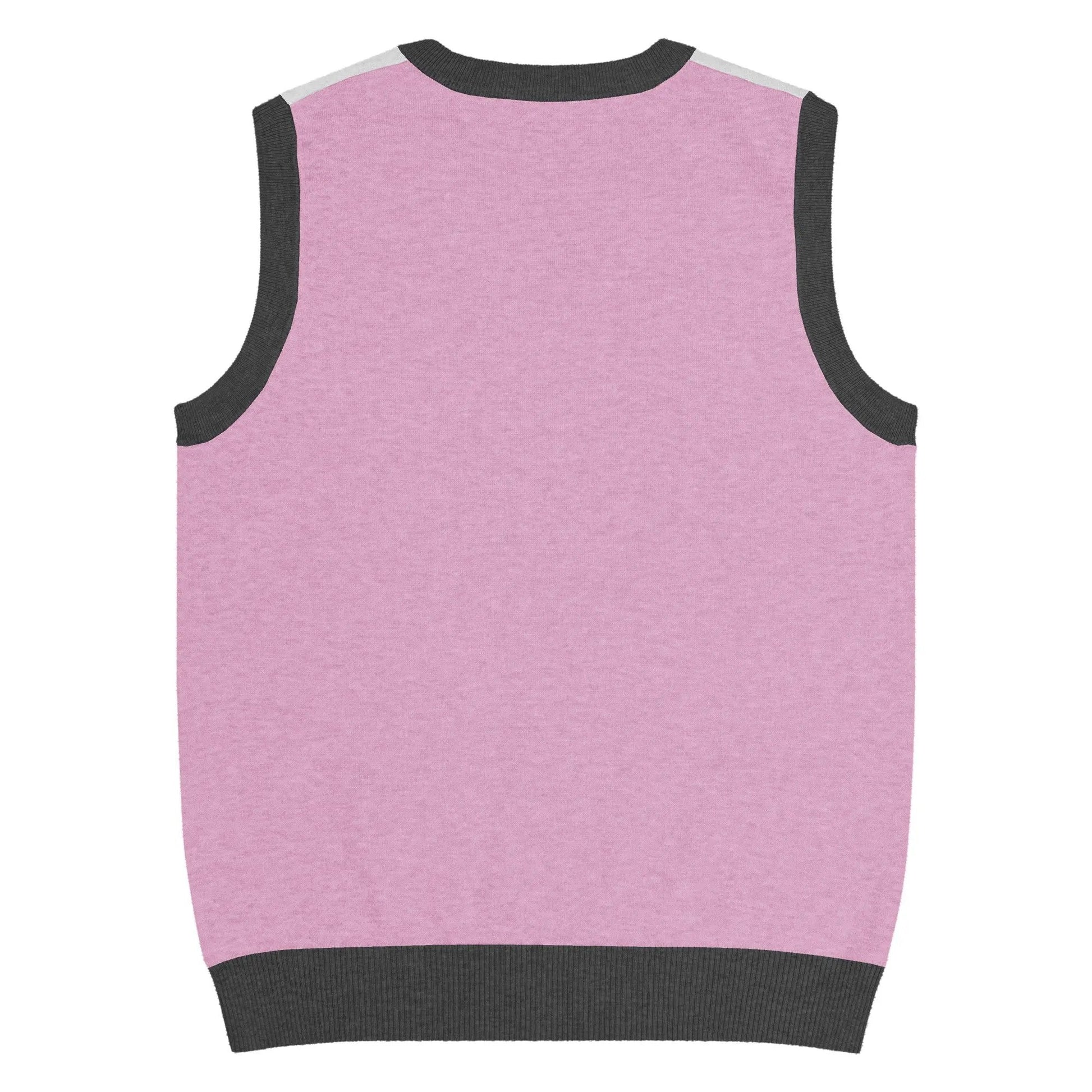 Cat Knit V - neck Vest - FloofChonk