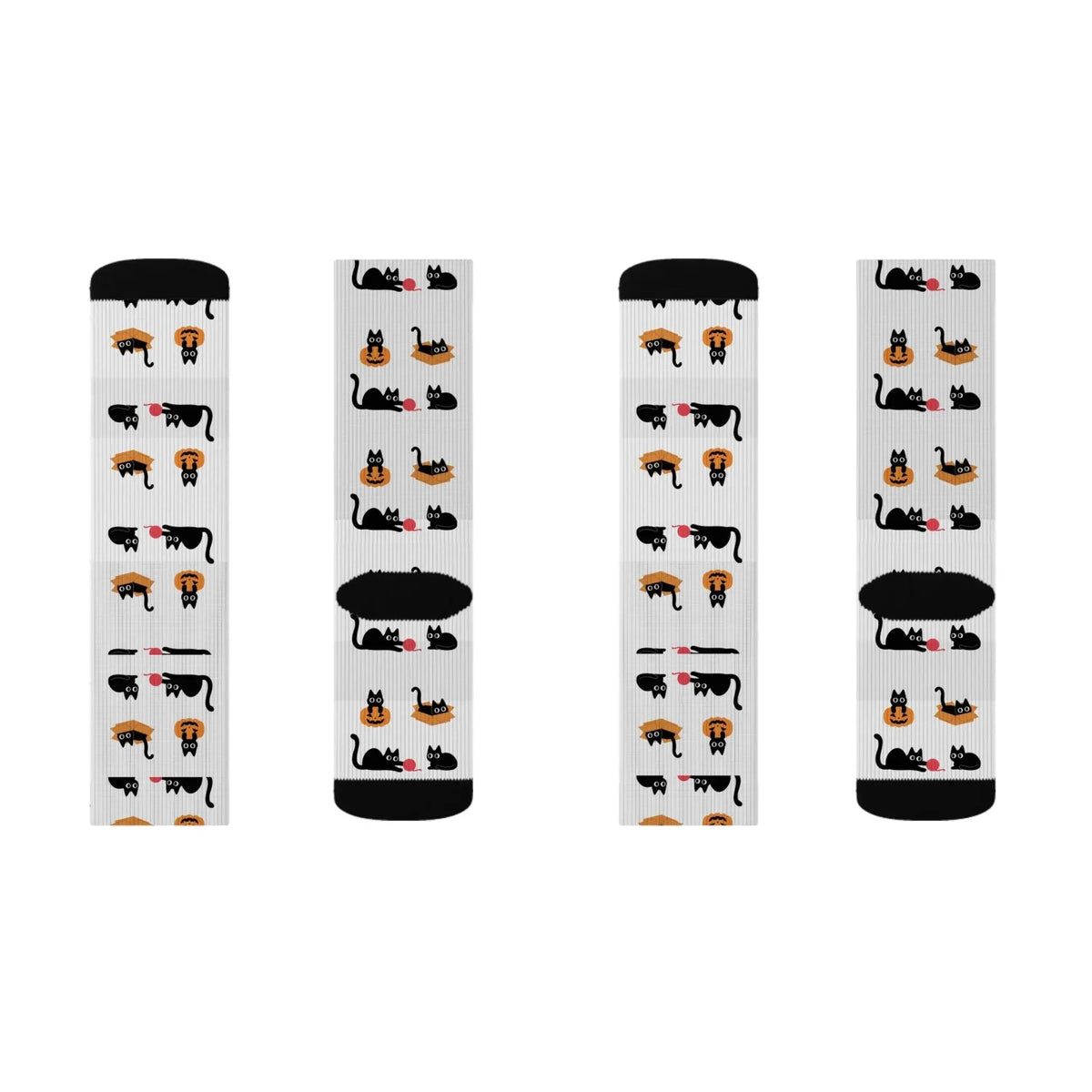 Cat Lovers Sublimation Socks - FloofChonk