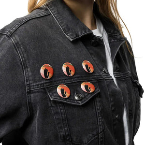 Cat Meow - Litia Set of Pins - FloofChonk