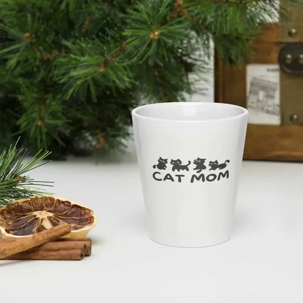 Cat Mom Latte Mug - FloofChonk