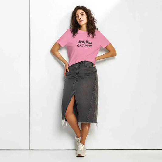 Cat Mom Women’s T-Shirt - FloofChonk