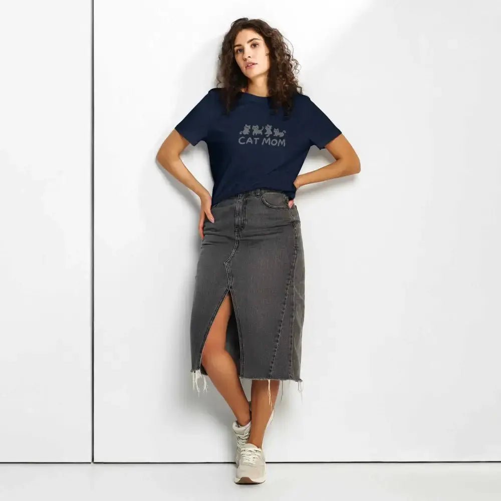Cat Mom Women’s T-Shirt - FloofChonk