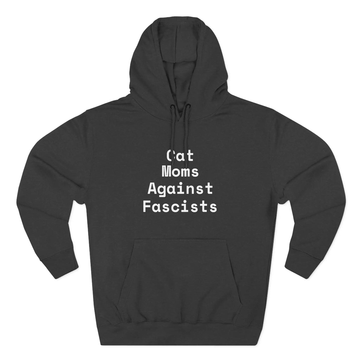Cat Moms Against Fascists Hoodie - FloofChonk