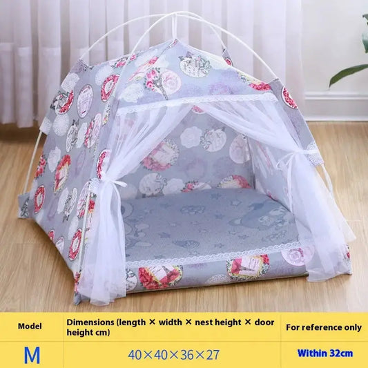 Cat Nest Summer Tent Kennel Four Seasons Universal - FloofChonk