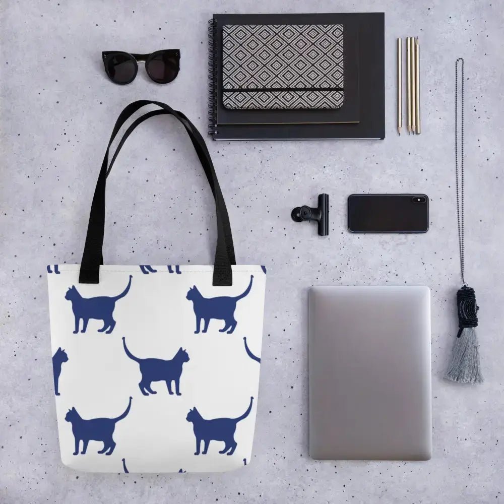 Cat Pattern Tote Bag - FloofChonk