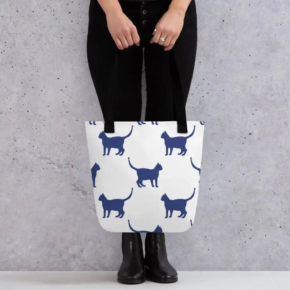 Cat Pattern Tote Bag - FloofChonk