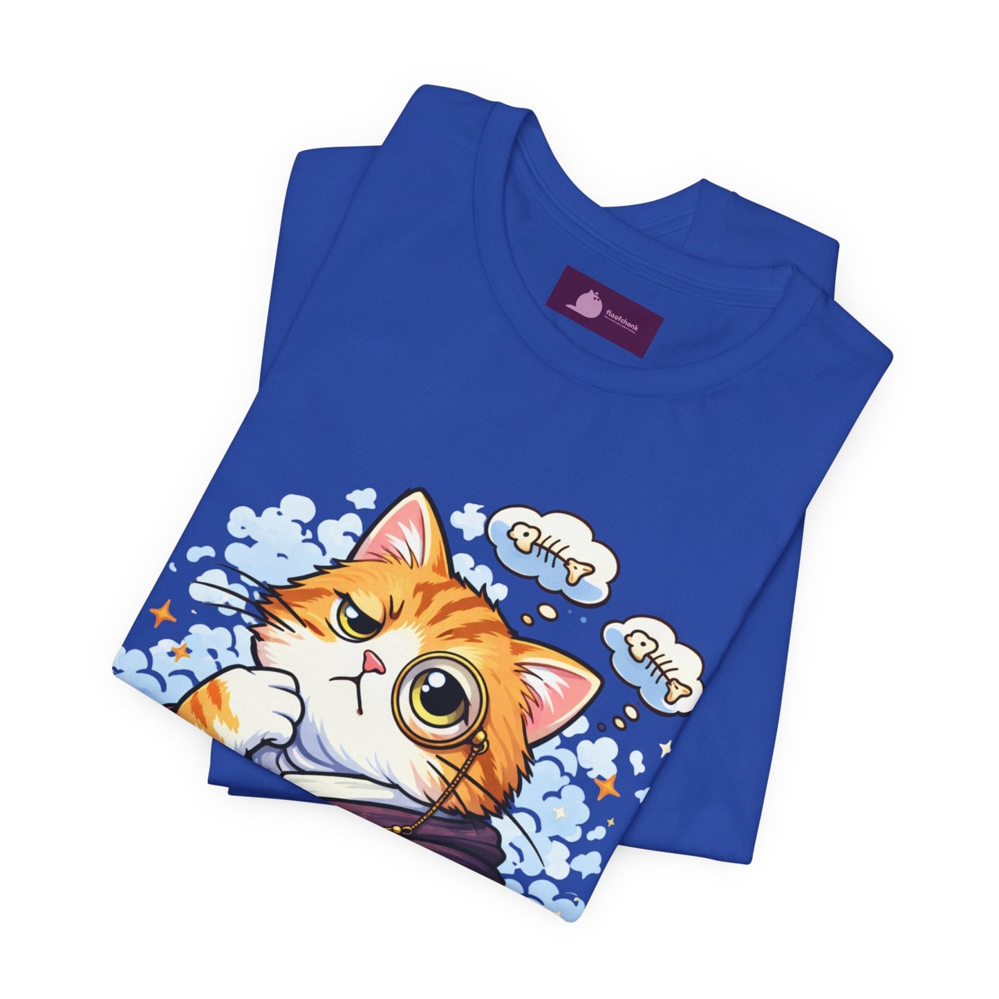 Cat Philosopher T-Shirt — "I Don’t Think Therefore I Do Not Am" Cute Intellectual Tee - FloofChonk