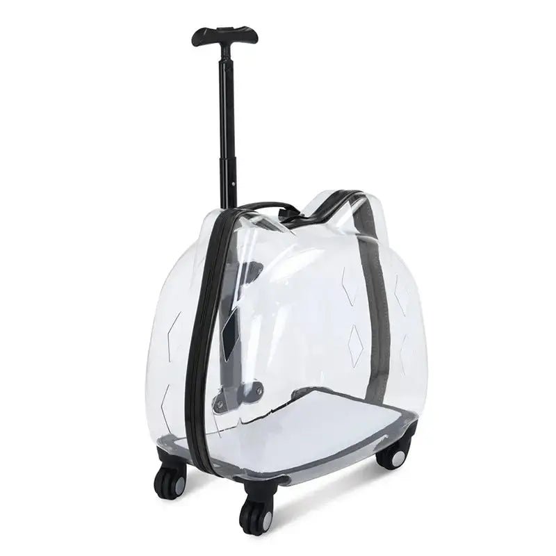 Cat Portable Trolley with Transparent Bubble - FloofChonk