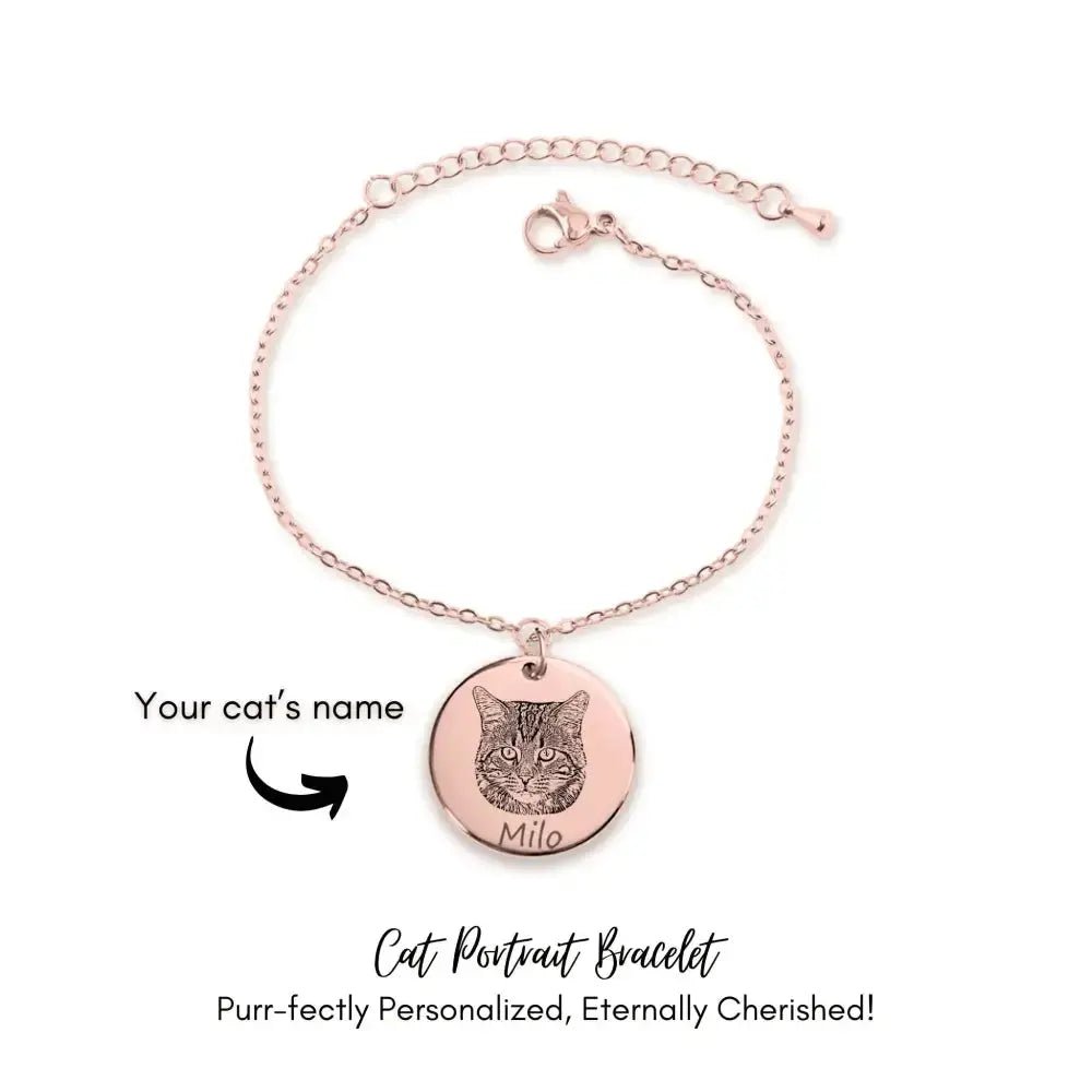 Cat Portrait Bracelet - FloofChonk