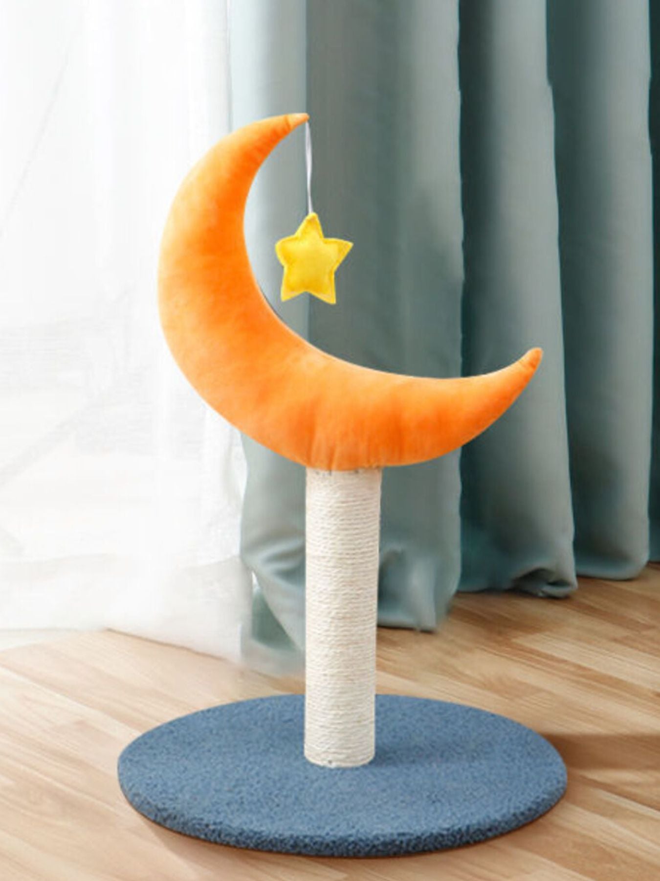 Cat Scratching Post with Cat Bed and Toy - FloofChonk