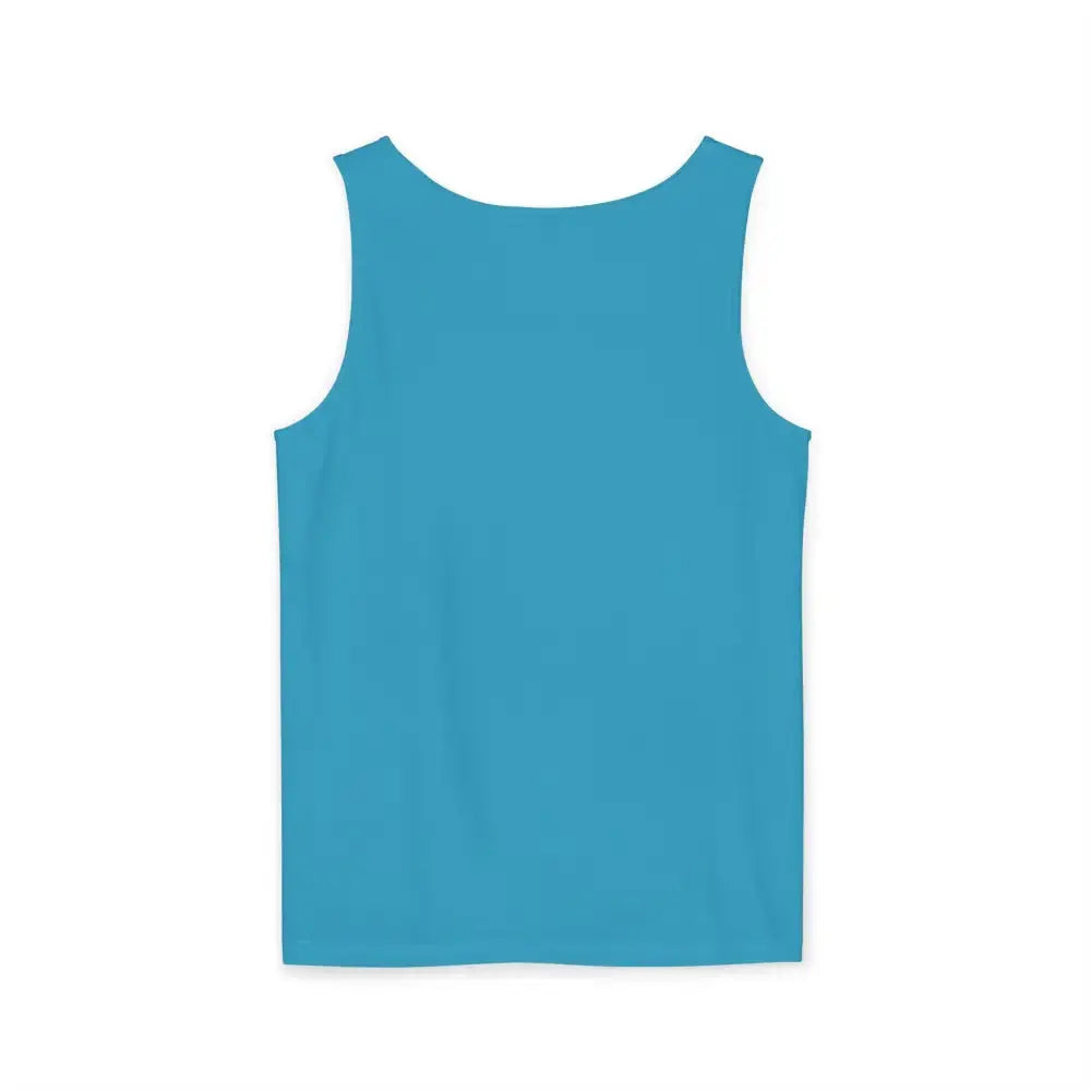 Cat Tank Top - Summer Vibes Unisex Garment-Dyed Tank Top - Tank Top
