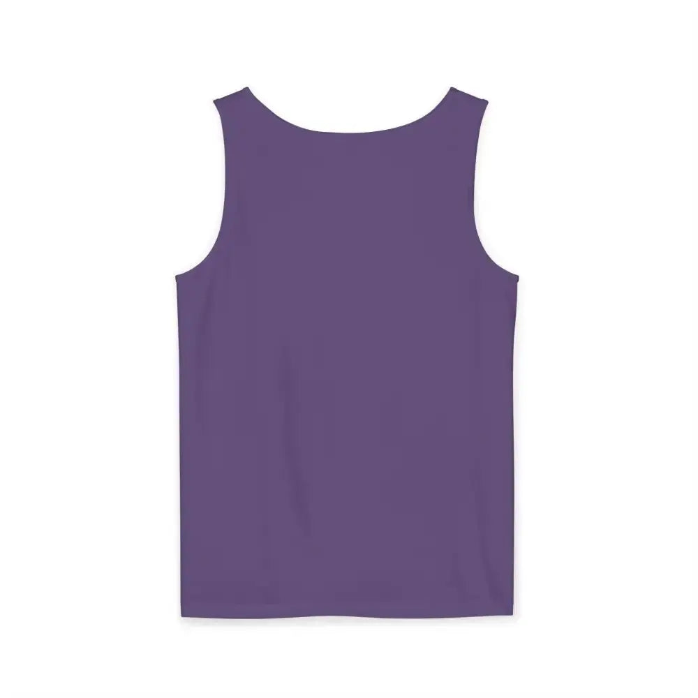 Cat Tank Top - Summer Vibes Unisex Garment-Dyed Tank Top - Tank Top