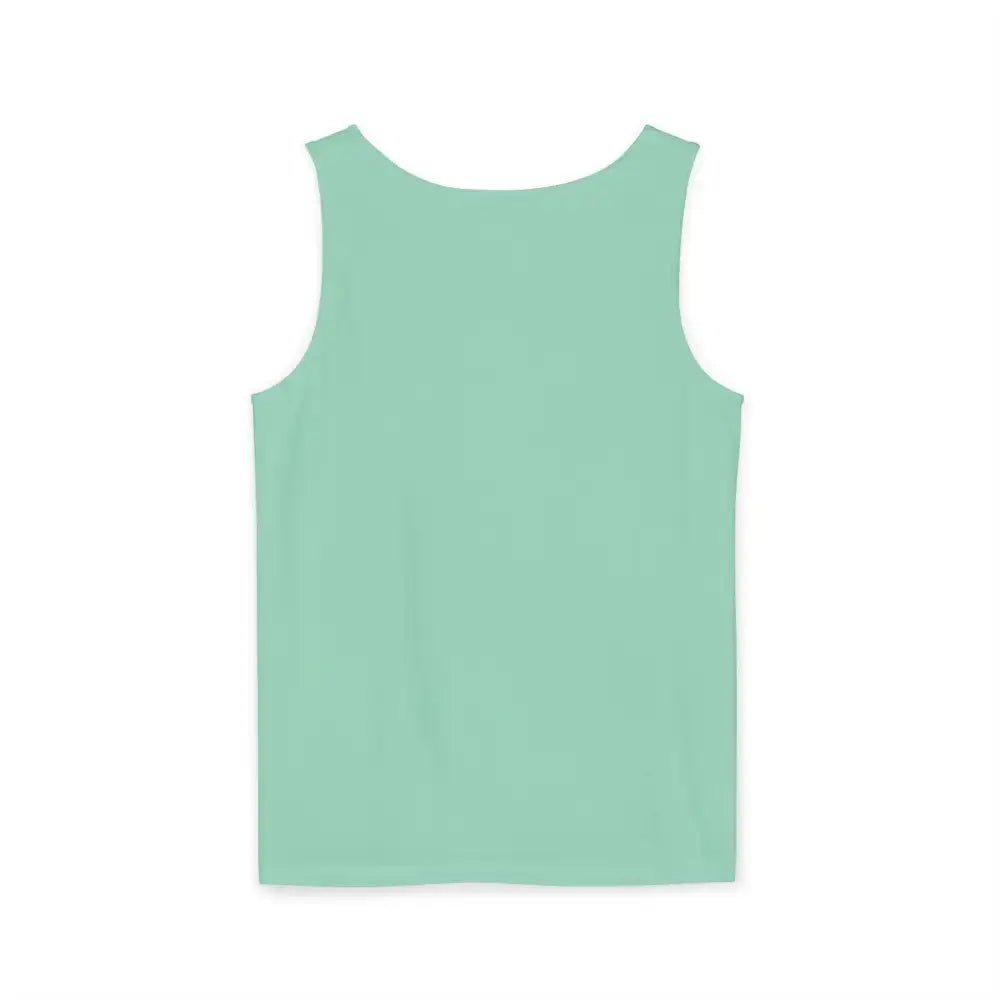 Cat Tank Top - Summer Vibes Unisex Garment-Dyed Tank Top - Tank Top