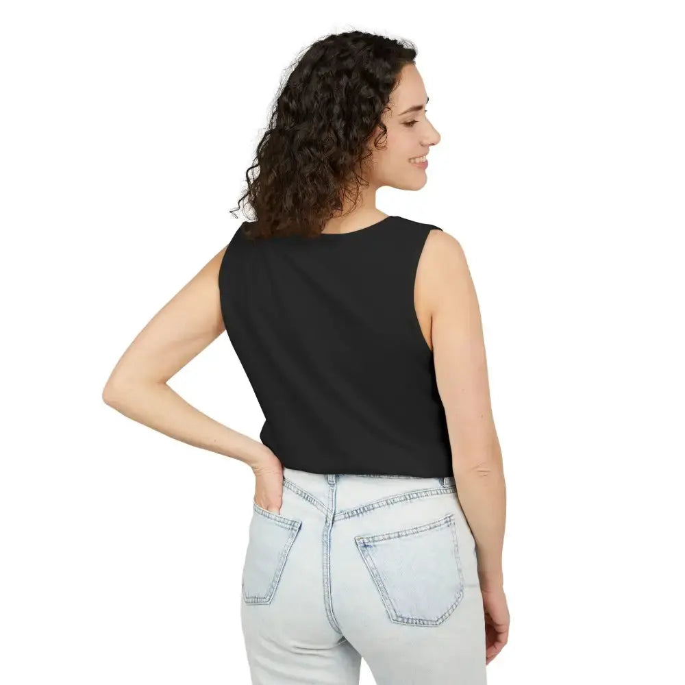 Cat Tank Top - Summer Vibes Unisex Garment-Dyed Tank Top - Tank Top