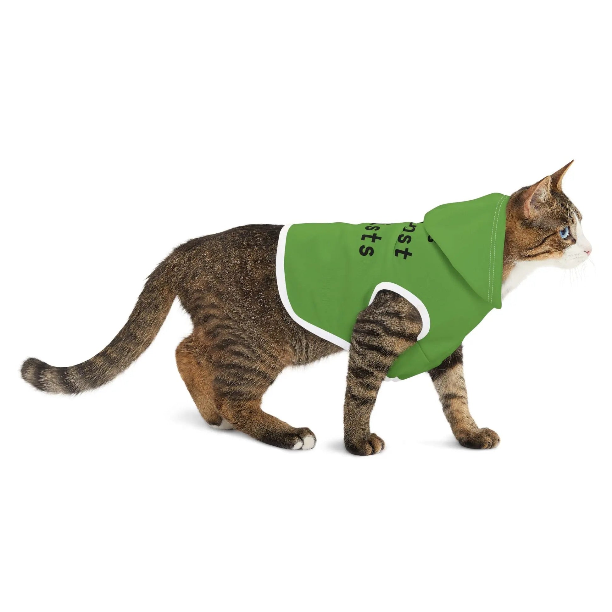 Cats Against Fascists Pet Hoodie - FloofChonk
