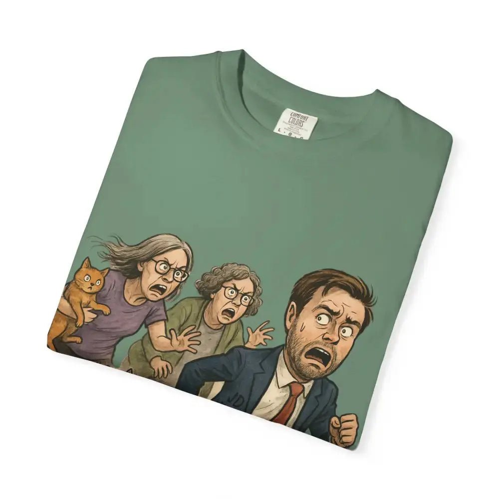 Cats Chasing Figure T-Shirt Funny - FloofChonk