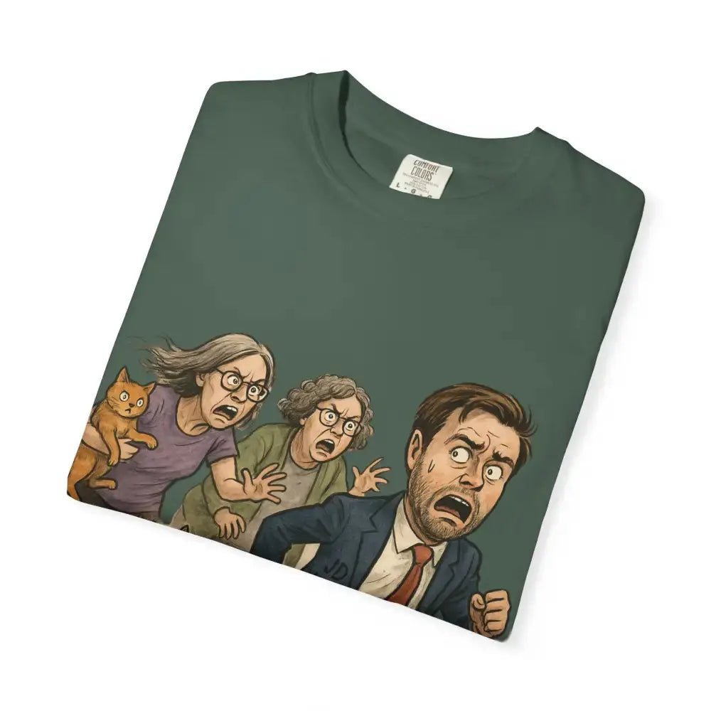Cats Chasing Figure T-Shirt Funny - FloofChonk