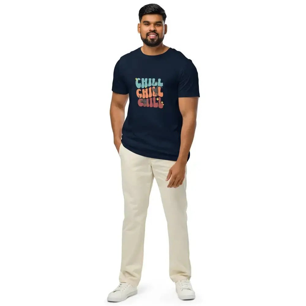 Chill Cat organic mid - light t-shirt - FloofChonk