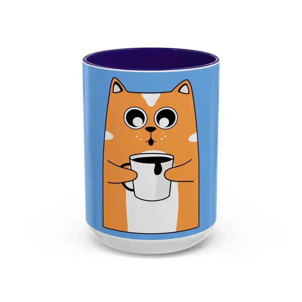 Colorful Cat Coffee Mugs (11oz, 15oz) - FloofChonk