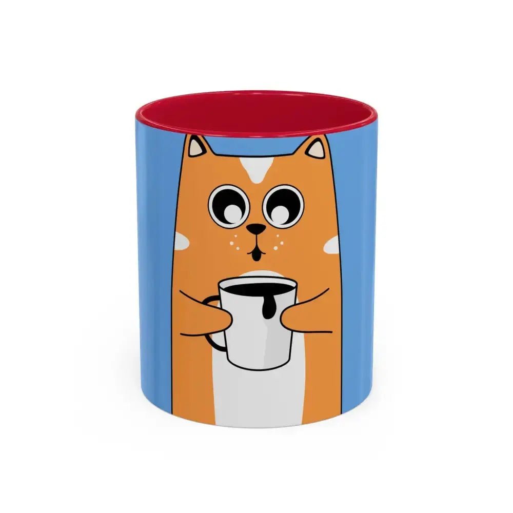 Colorful Cat Coffee Mugs (11oz, 15oz) - FloofChonk