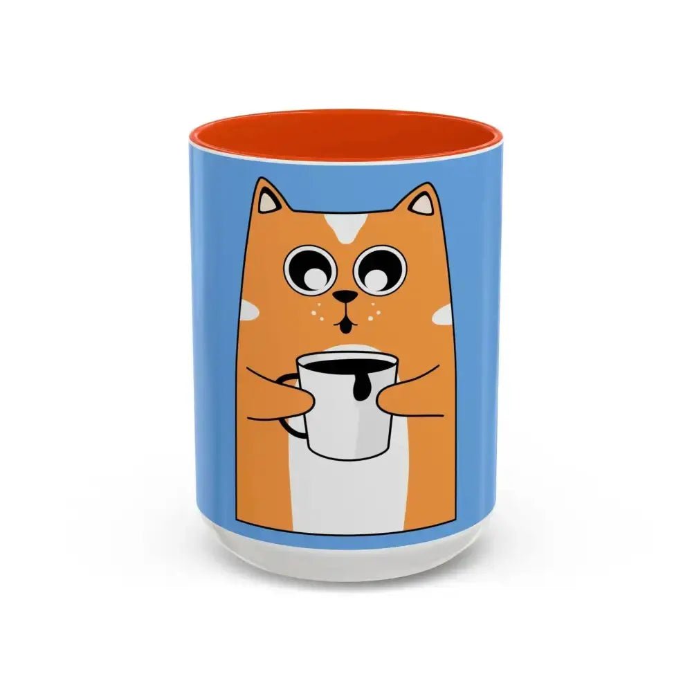 Colorful Cat Coffee Mugs (11oz, 15oz) - FloofChonk