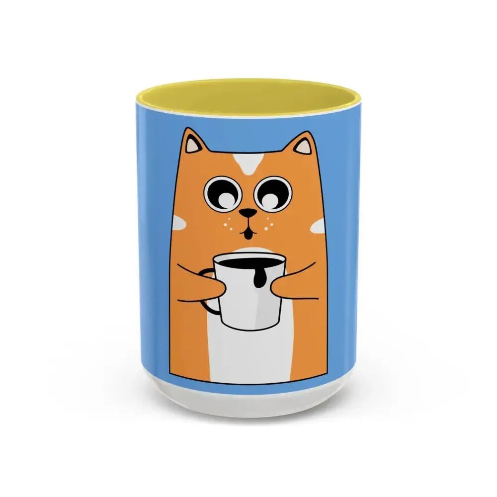 Colorful Cat Coffee Mugs (11oz, 15oz) - FloofChonk