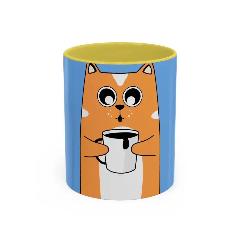 Colorful Cat Coffee Mugs (11oz, 15oz) - FloofChonk