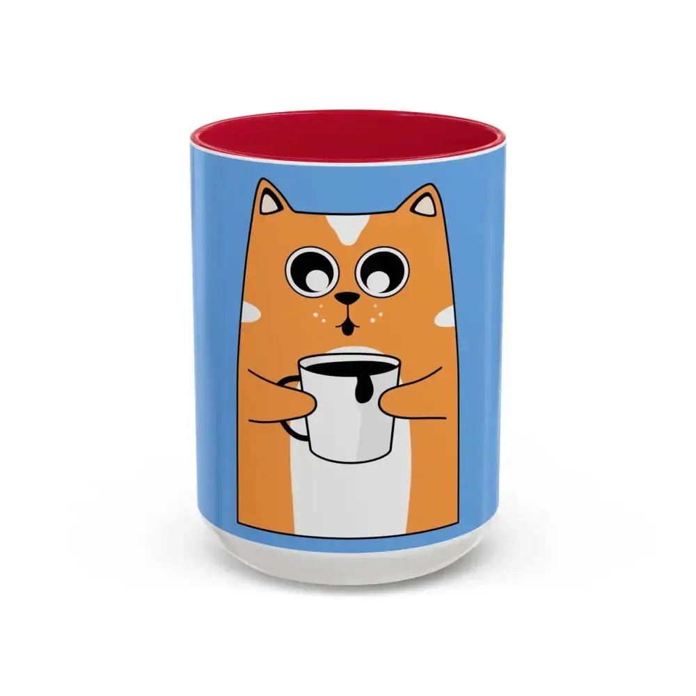 Colorful Cat Coffee Mugs (11oz, 15oz) - FloofChonk