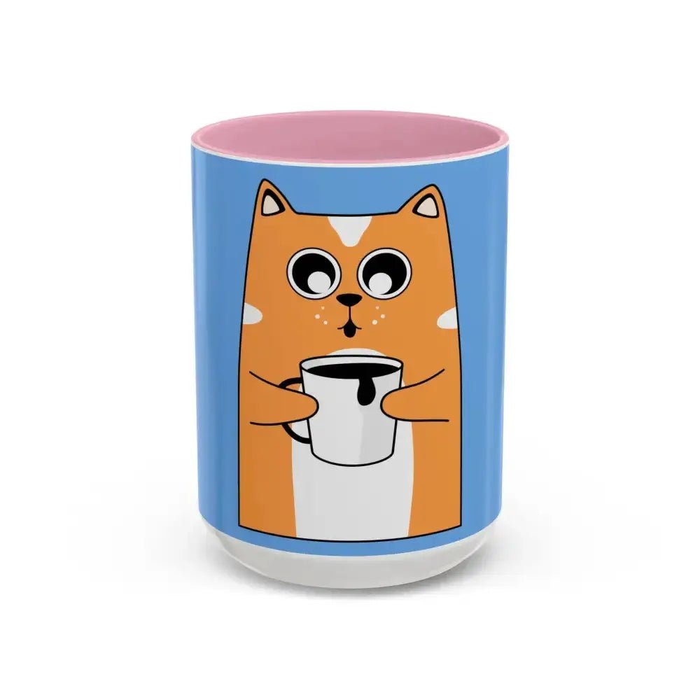 Colorful Cat Coffee Mugs (11oz, 15oz) - FloofChonk