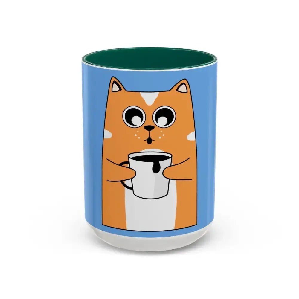 Colorful Cat Coffee Mugs (11oz, 15oz) - FloofChonk