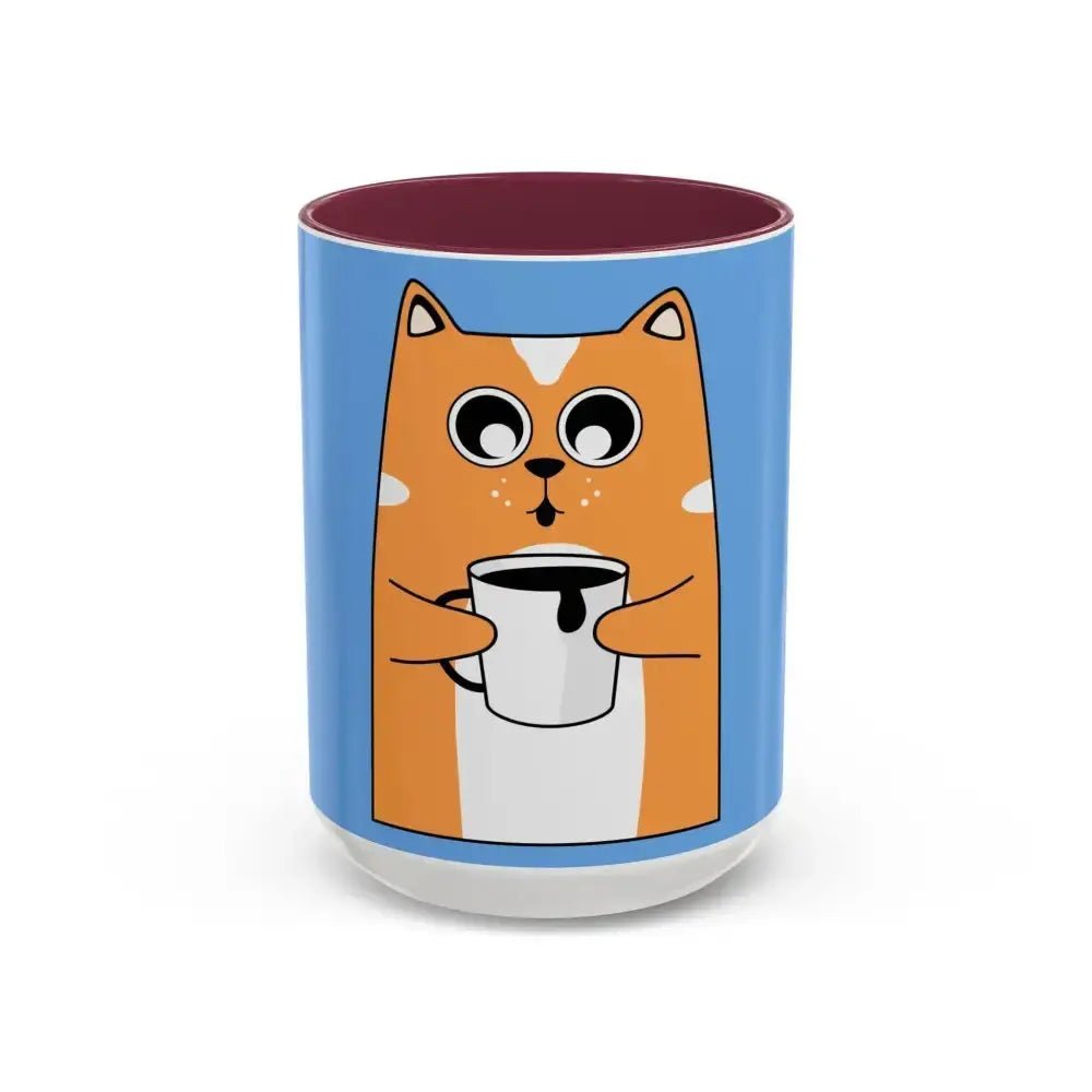 Colorful Cat Coffee Mugs (11oz, 15oz) - FloofChonk