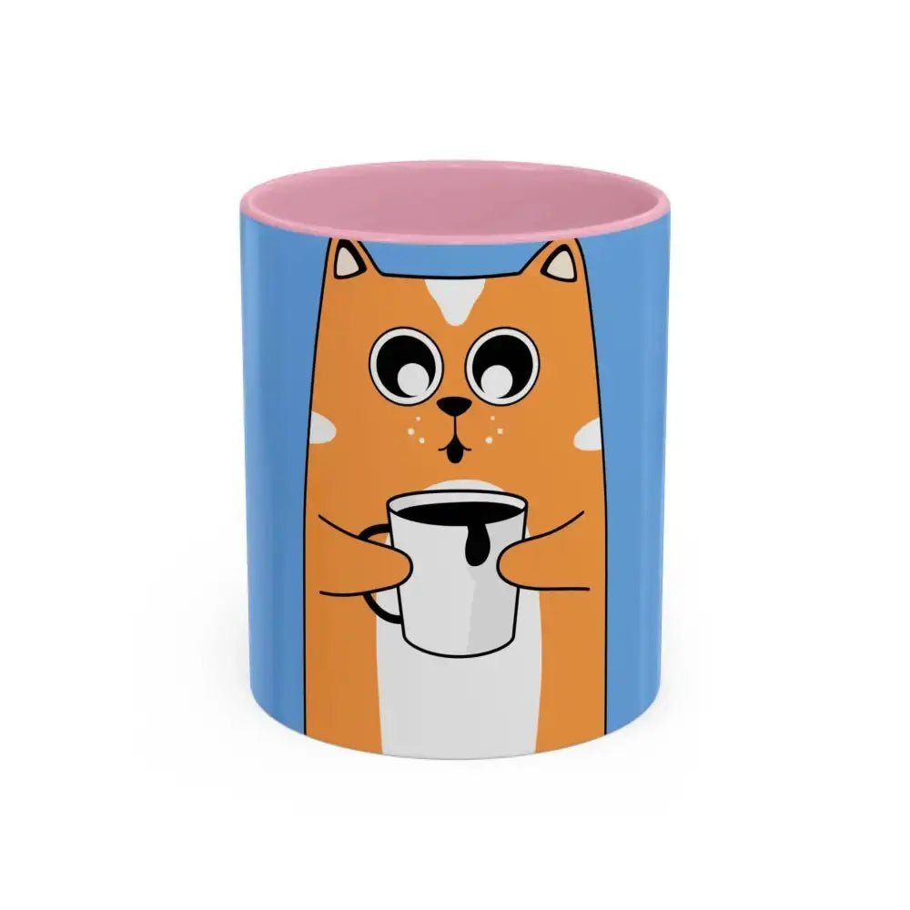 Colorful Cat Coffee Mugs (11oz, 15oz) - FloofChonk