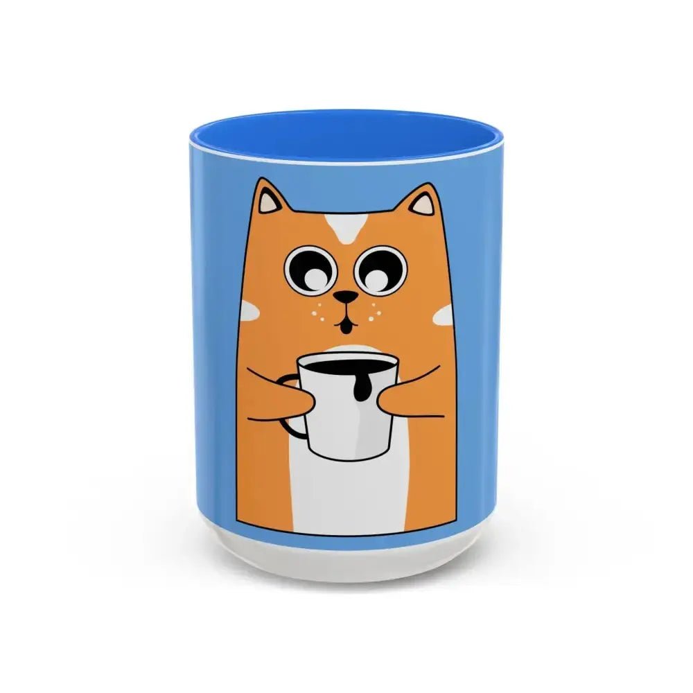 Colorful Cat Coffee Mugs (11oz, 15oz) - FloofChonk