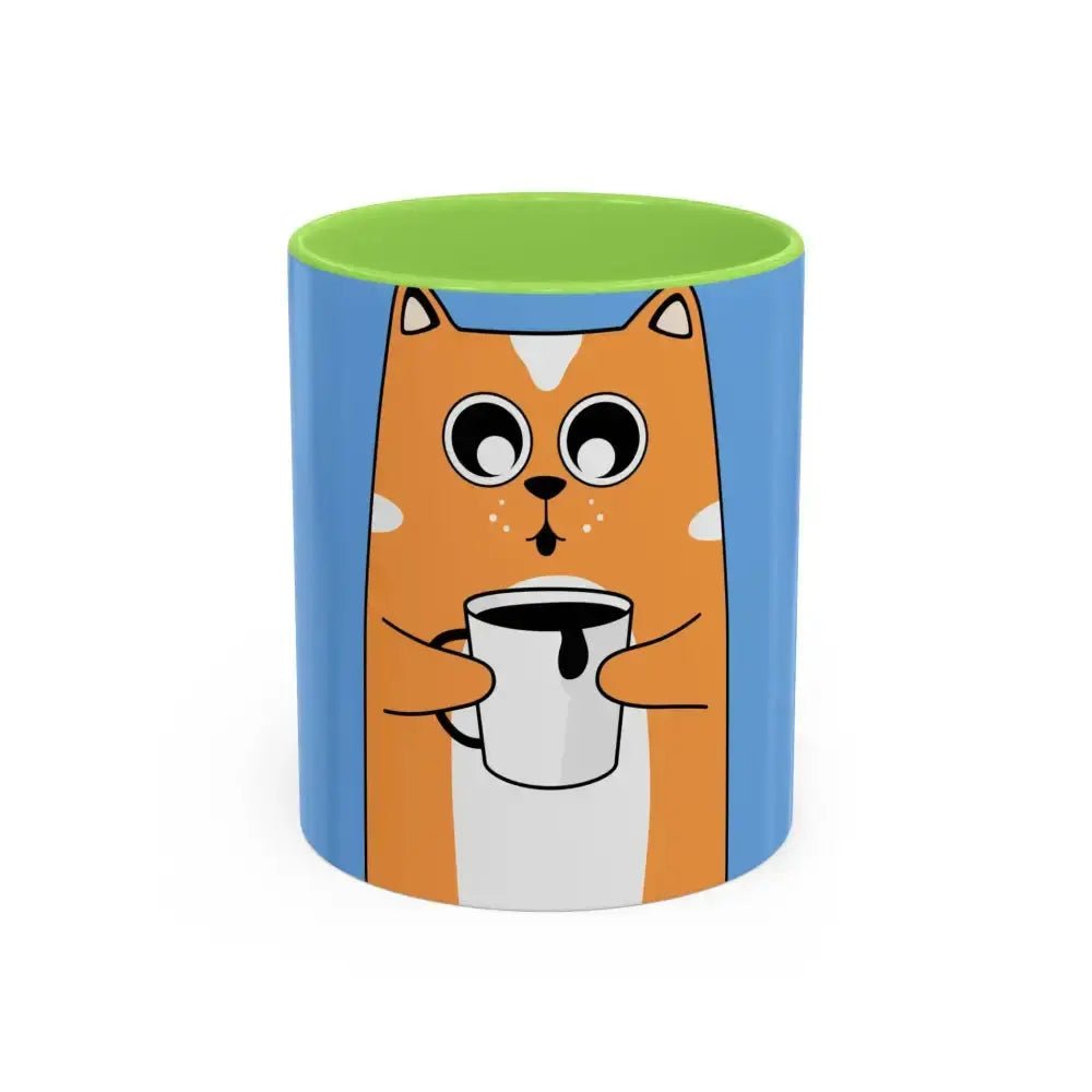 Colorful Cat Coffee Mugs (11oz, 15oz) - FloofChonk