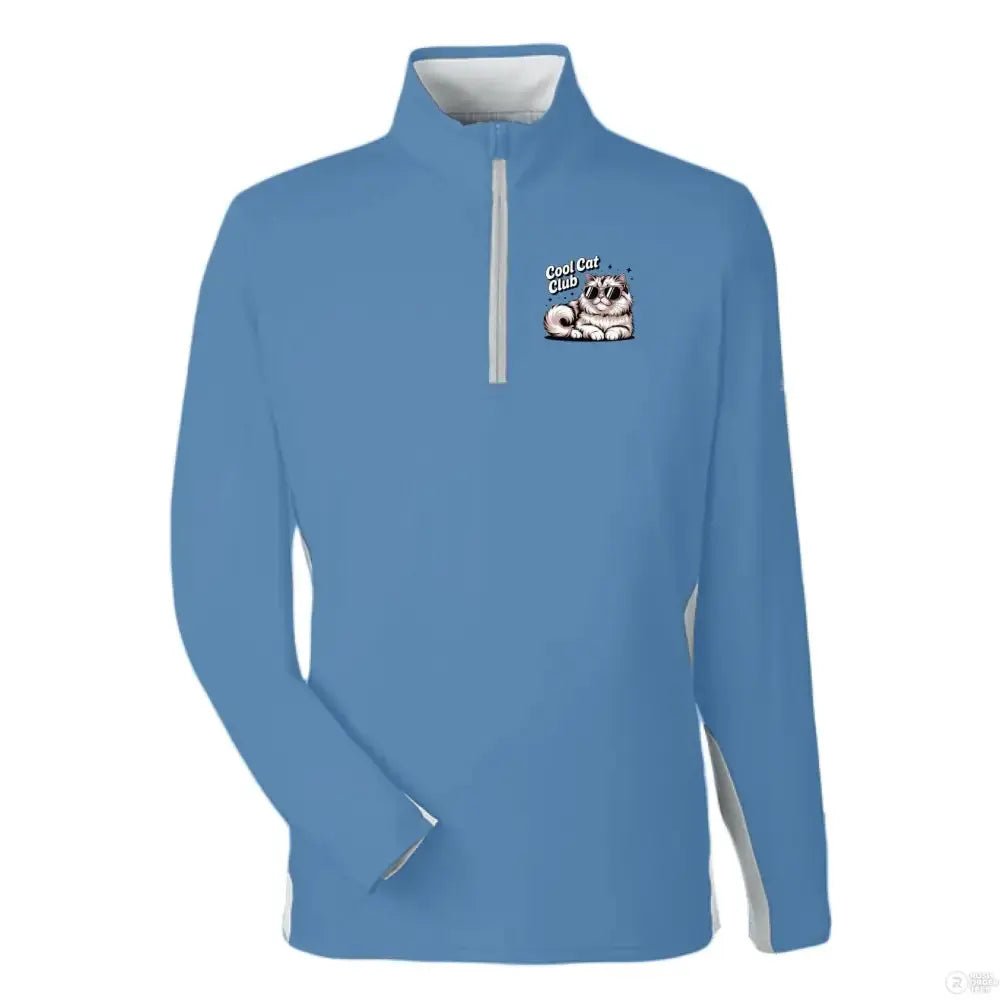 Cool Cat 3/4 Zip Golfer Jacket - FloofChonk