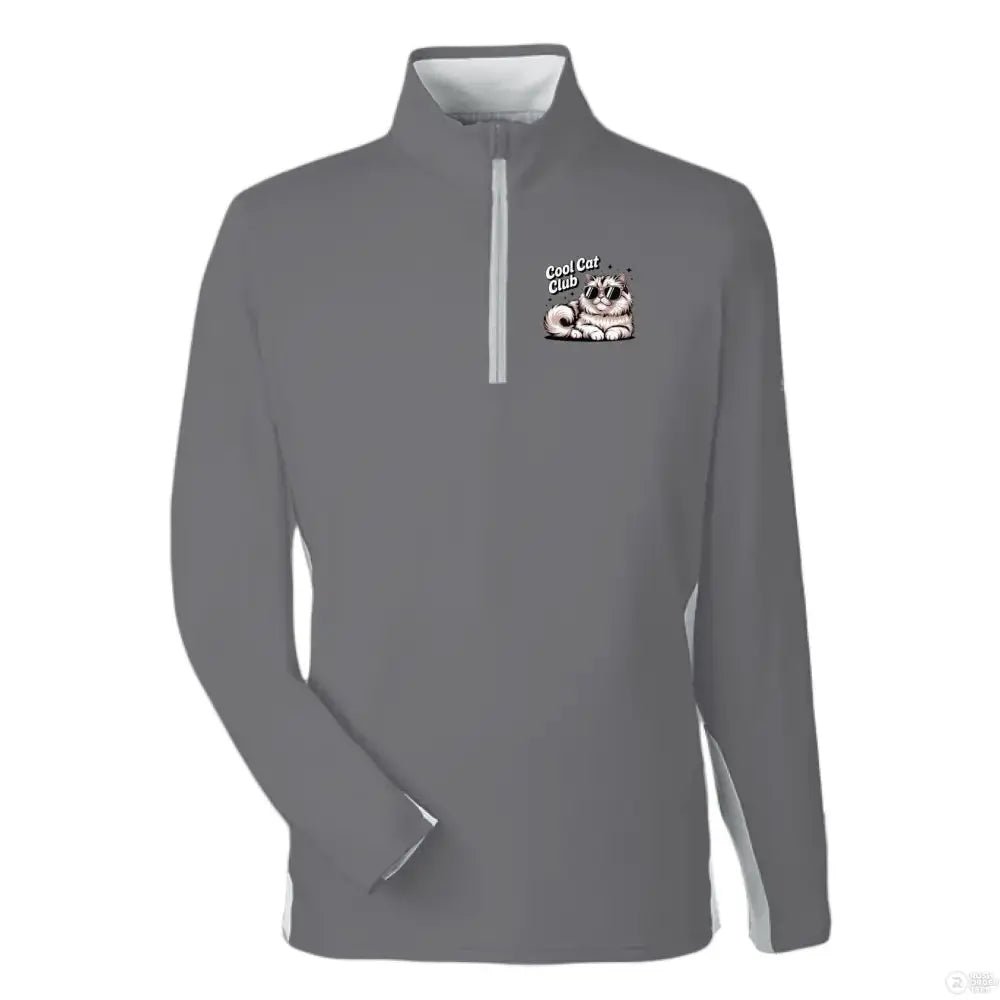 Cool Cat 3/4 Zip Golfer Jacket - FloofChonk