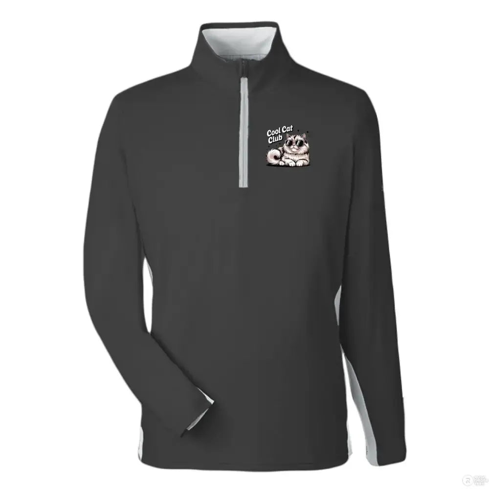 Cool Cat 3/4 Zip Golfer Jacket - FloofChonk