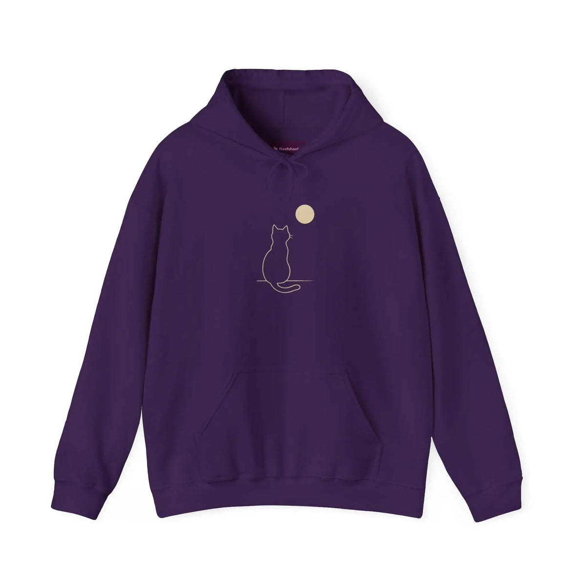 Cozy Cat Lover Hoodie - Unisex Heavy Blend Sweatshirt with Cat Design, Perfect Gift for Pet Owners, Cat Enthusiasts, Casual Wear - FloofChonk