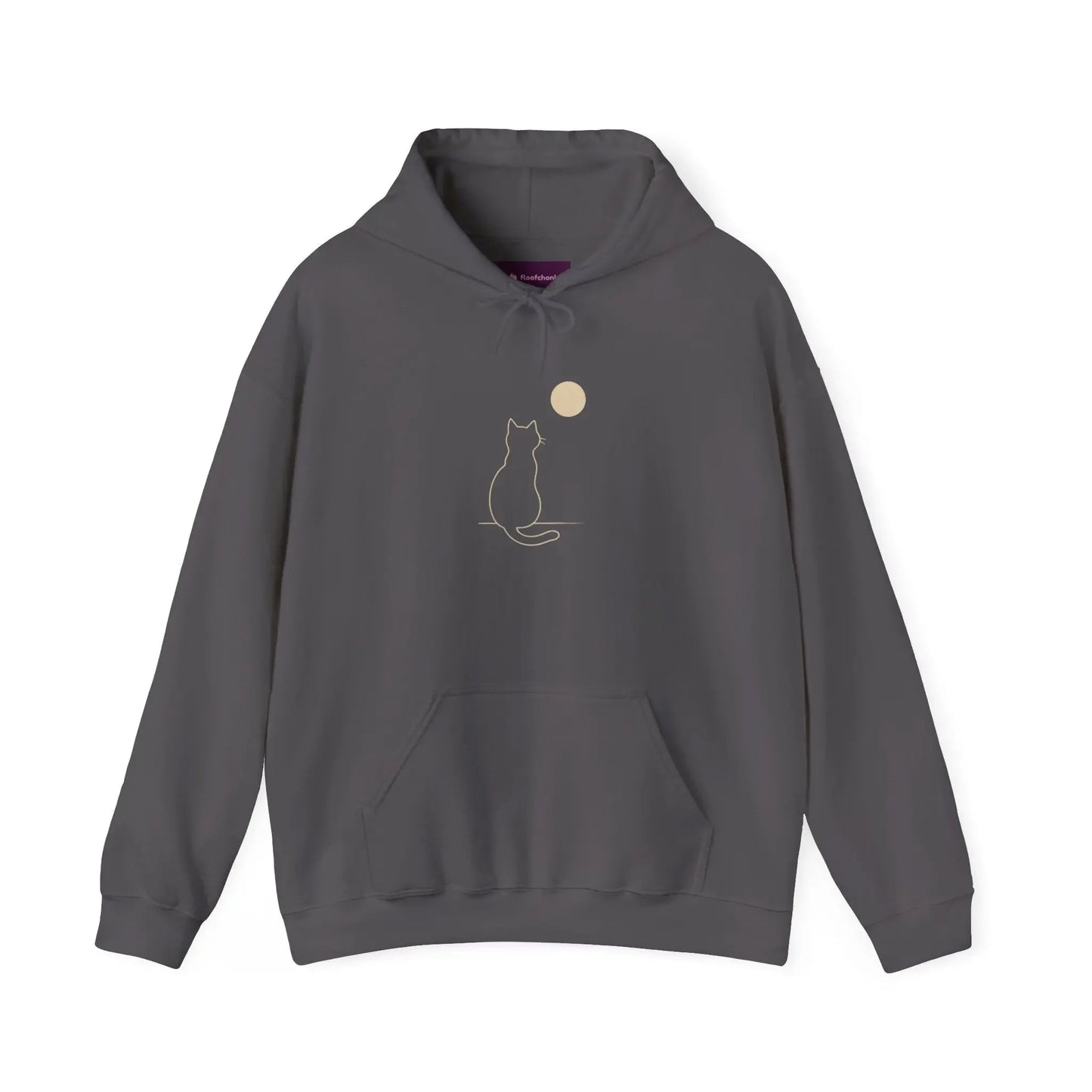 Cozy Cat Lover Hoodie - Unisex Heavy Blend Sweatshirt with Cat Design, Perfect Gift for Pet Owners, Cat Enthusiasts, Casual Wear - FloofChonk