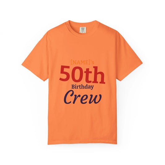 Crew T-Shirt - 'Still Spinning at 50' Retro Boombox Tee - FloofChonk