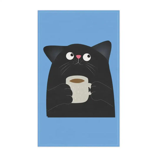 Cute Cat Coffee Tea Towels - Fun Kitchen Decor for Cat Lovers - FloofChonk