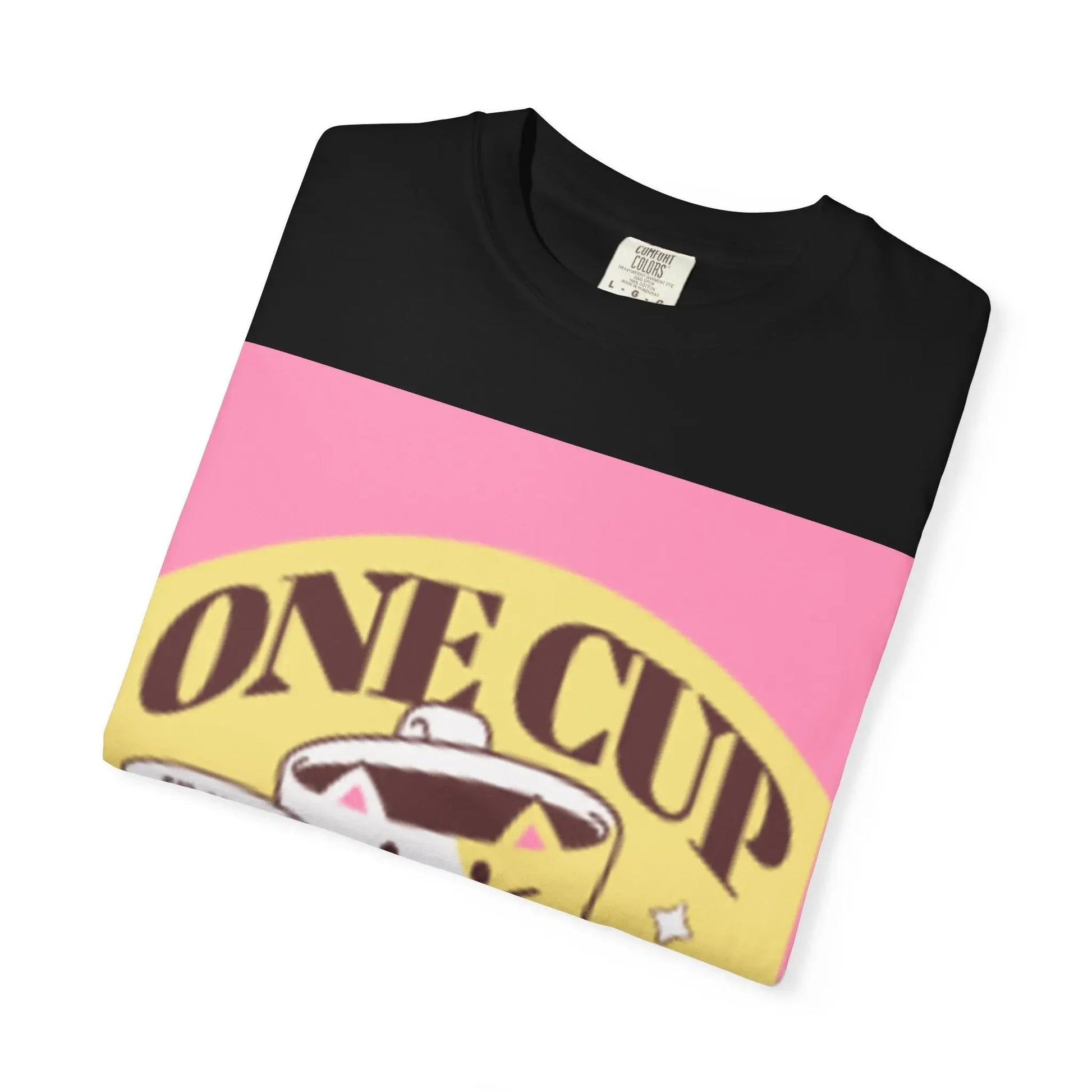 Cute Cat Retro Coffee T-Shirt, Funny Cat Lover Tee, Coffee Addict Shirt - FloofChonk