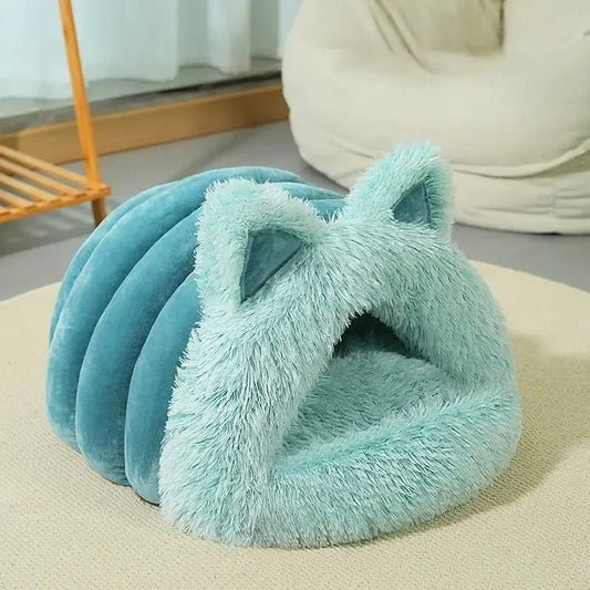 Cute Cat - Shaped Bed for Pets - FloofChonk