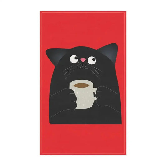 Cute Cat Themed Tea Towels - Fun Kitchen Decor for Cat Lovers - FloofChonk