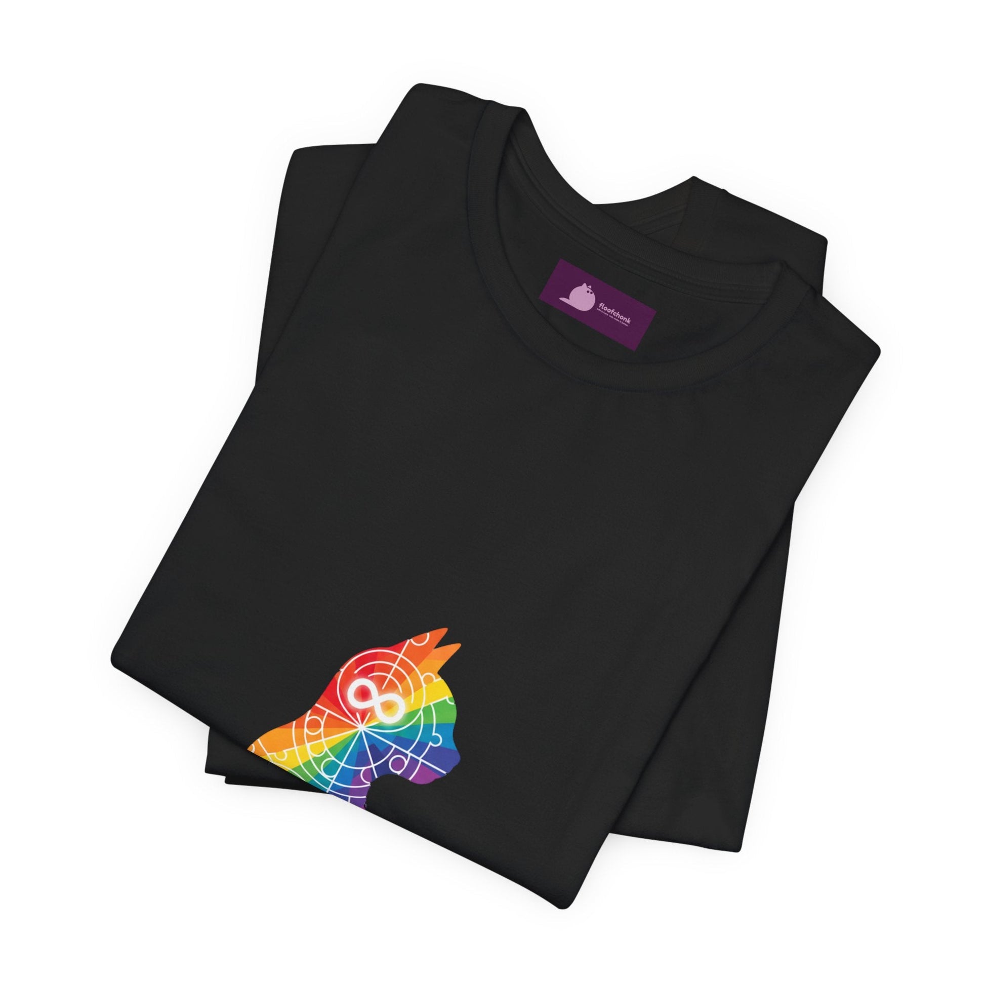 Different Brain Same Worth T-Shirt | Autistic Pride, Neurodiversity Acceptance - FloofChonk